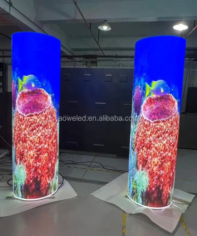 AOWE LED Sign - Flexible Display for Trade Shows & Advertising