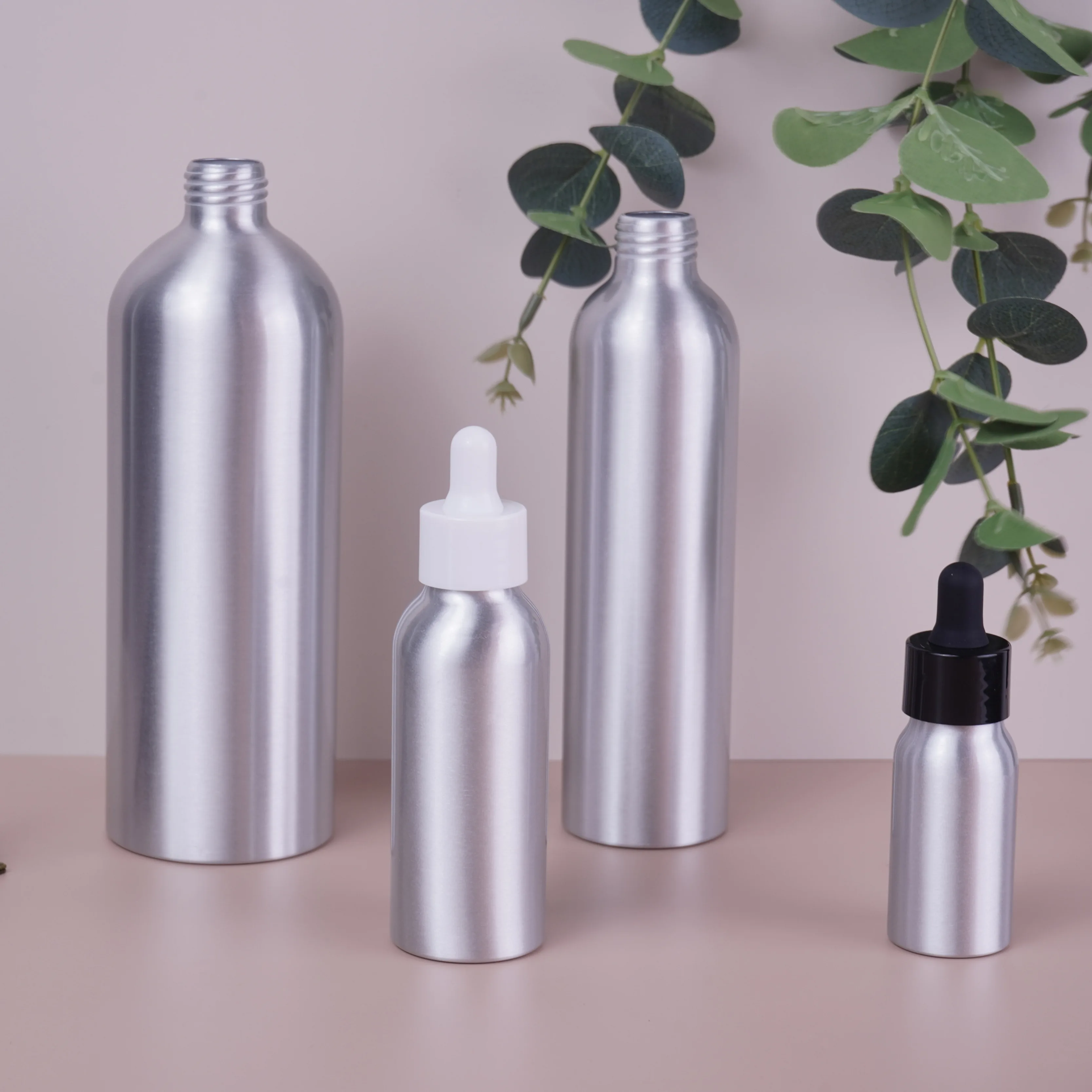 Aluminum Fragrance Oil Bottles Aroma Essential Oil Aluminum Bottles