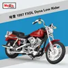 Harley 1997 fxdl dyna low rider rouge