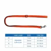 fluorescent orange leash