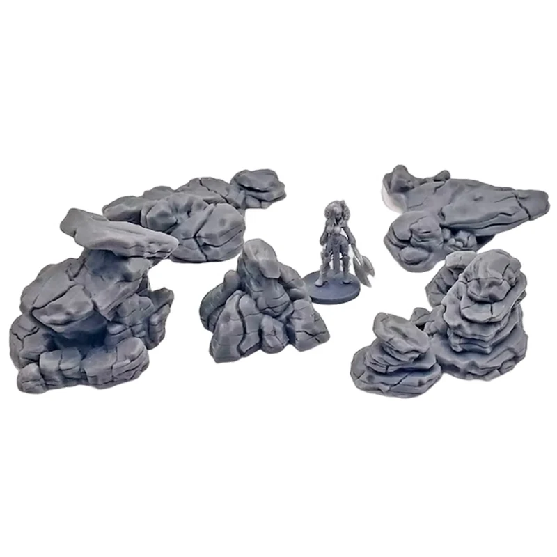 Custom 3D Printed Resin Miniature Decorative Fantasy Scenery Figurine Collectible Ornament