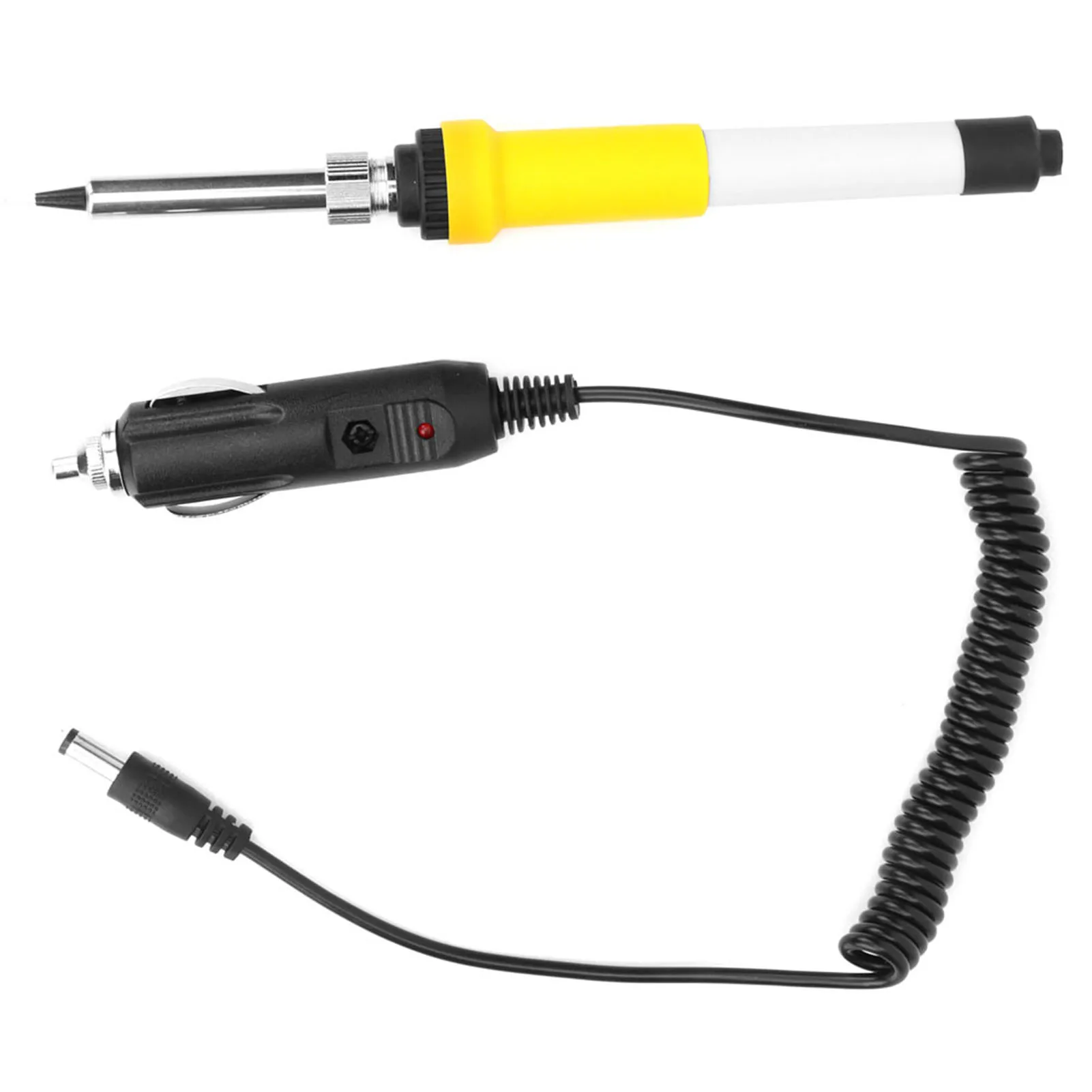 Tragbarer elektrischer Lötkolben (12 V, 60 W) für Auto und SUV mit Zigarettenanzünderstecker_voghion.com