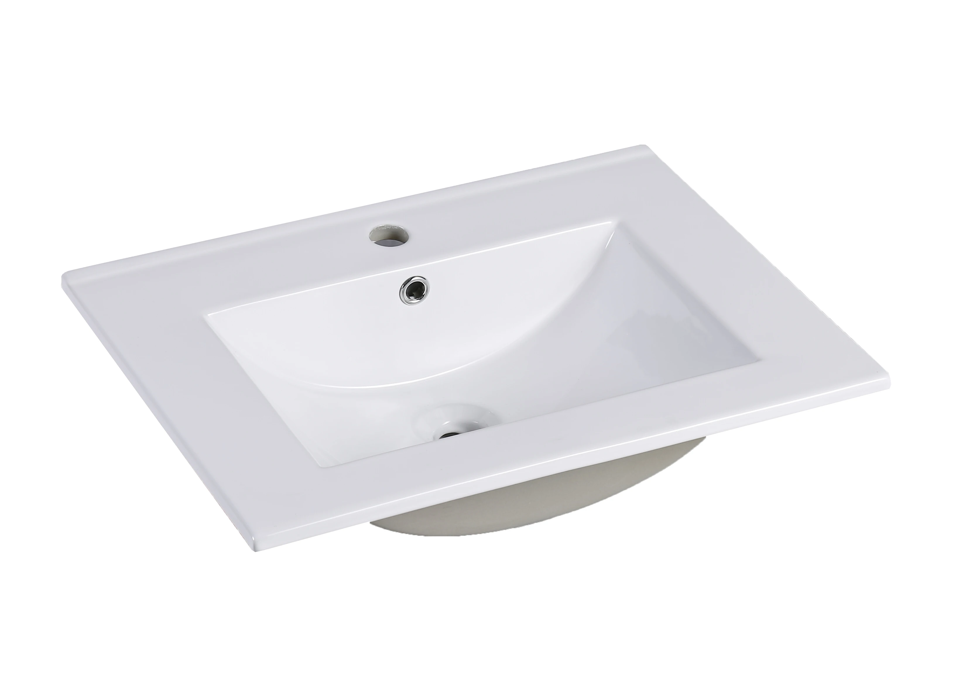 AIDI European Classic Bathroom Counter Top Ceramic Single Hole Wash Basin details