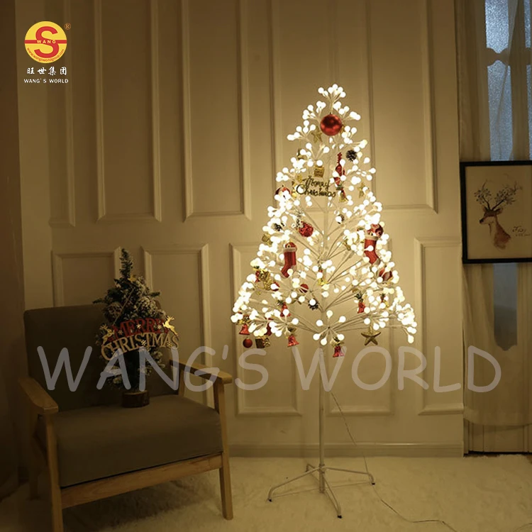 Artificial Christmas Tree Led Lights Diy Indoor Fairy Large Christmas