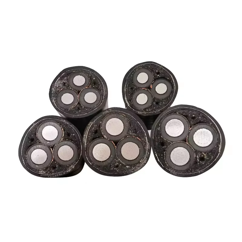 YJLHV 3*185mm2 XLPE insulation PVC sheath aluminum alloy conductor AC 8.7/15KV aluminum alloy cable for industry