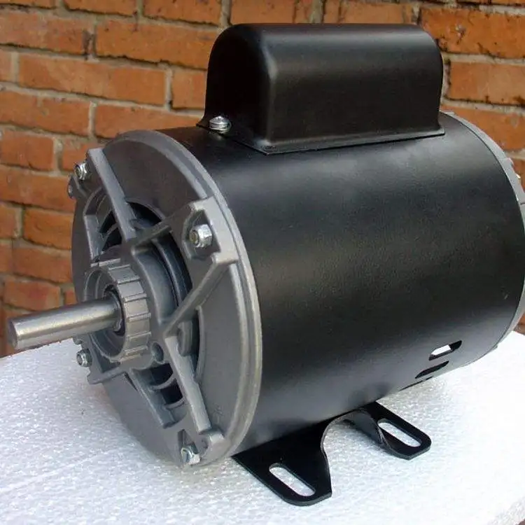 Single Phase General Purpose AC Waterproof Steel Induction Motor 208-230V Hub for Air Compressor with IE4 Efficiency