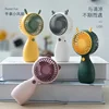 Cartoon light two-speed charging fan