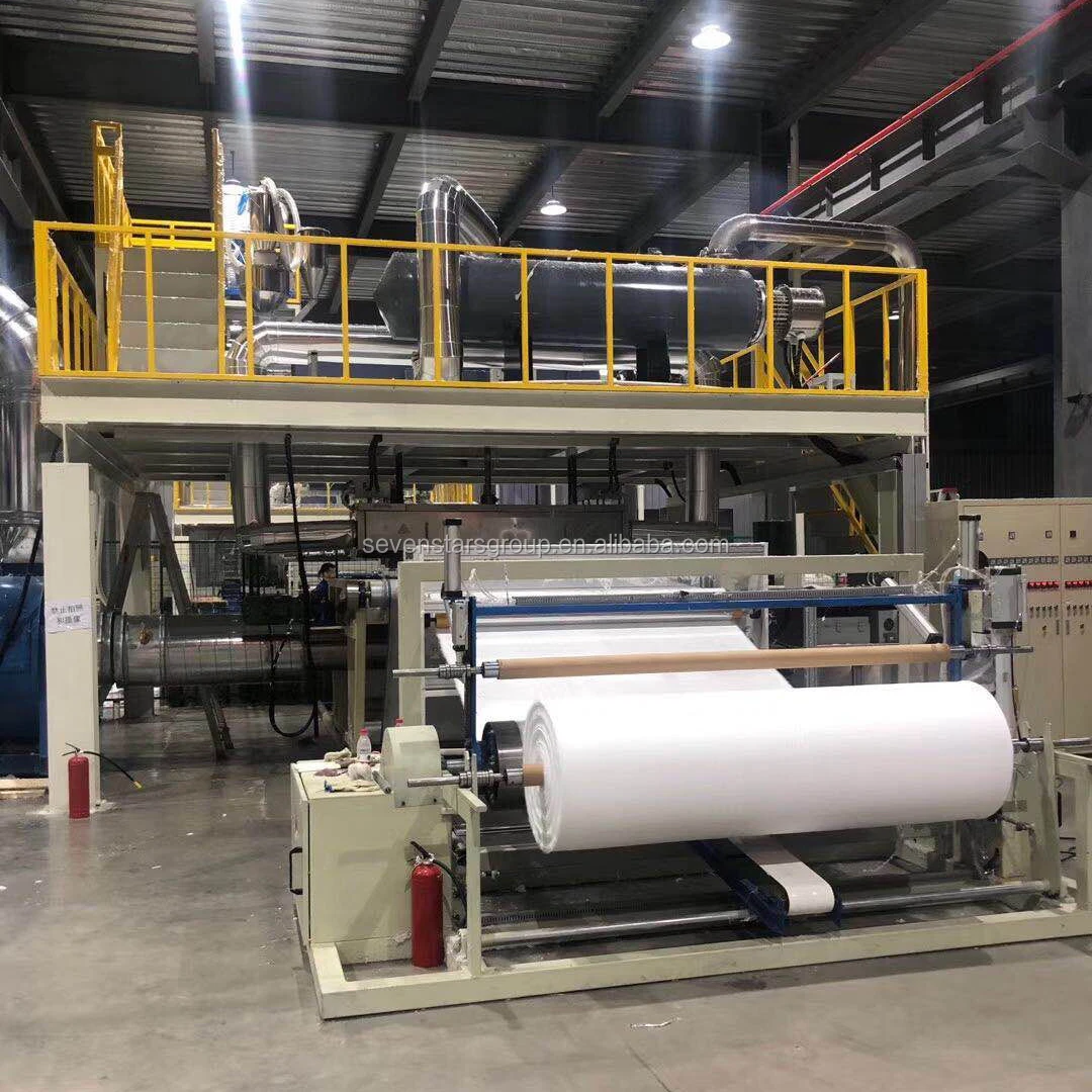 1200mm Ready Machine  pp Fabric Extrusion Melt Blown Fabric Making Machine with CE Certificate