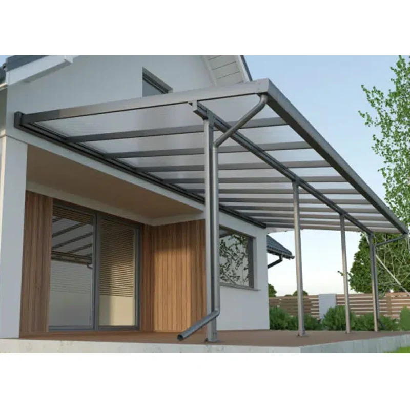 Modern Luxury Easily Assembly Aluminum Alloy Waterproof Canopy