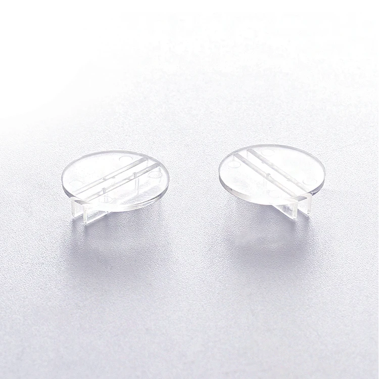 Round Transparent Plastic Table Numbers Holder Plastic Place Card Holder Party Wedding Table Name Card Holder Memo Note Card