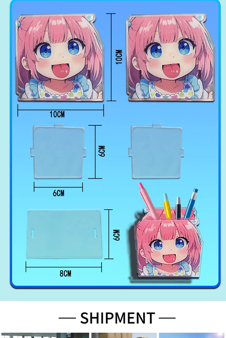 Персонализированный изготовленный на заказ пластиковый ручной работы-акриловый брелок держатель для карт прелести модель искусства акриловый