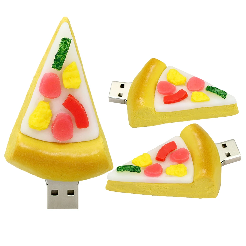 Pendrive Cartoon Hamburger Food USB Flash Drive Bread/Pizza 4GB 8GB ...