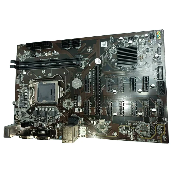 B250 Motherboard B250 12 Gpu Best Quality B250 Motherboard For 12