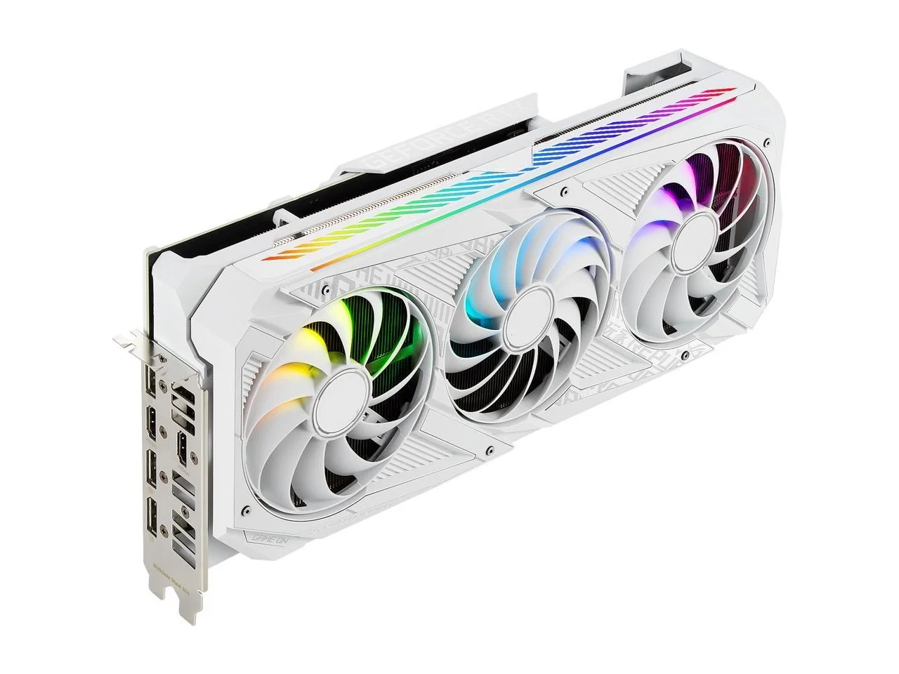 Geforce RTX 3070 White OC Gaming Graphics Card 8GB GDDR6 LHR