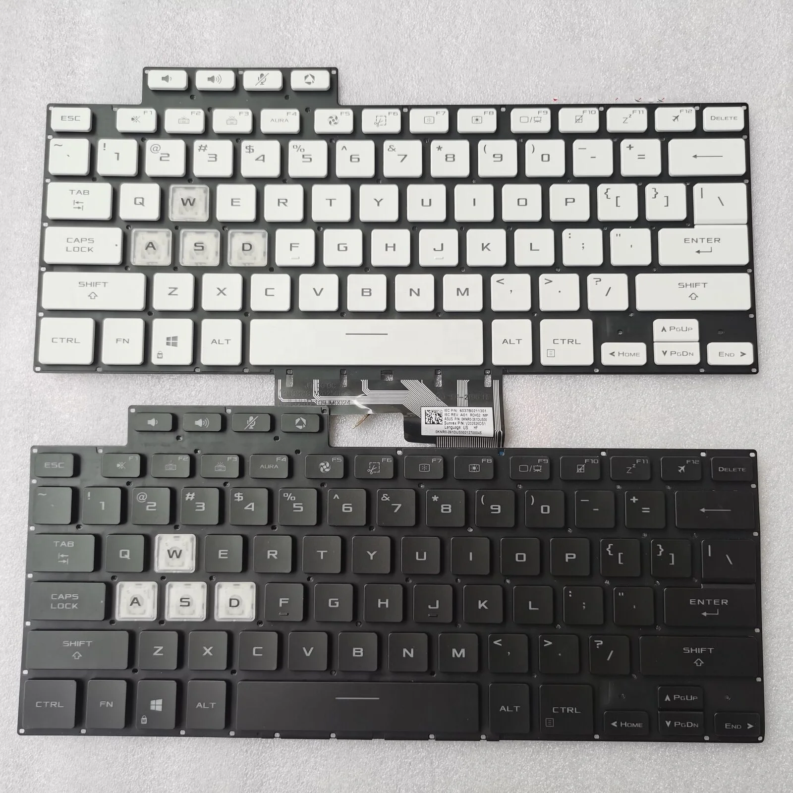 New US Keyboard Backlit for ASUS TUF Air FX516 FX516P FX516PR FX516PM FA516 Laptop Notebook Keyboard