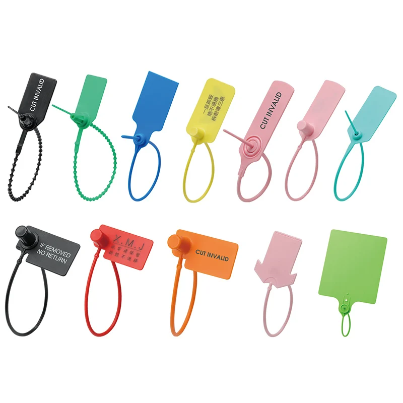 No Returns If Removed - Disposable Zip Tie Label Clothing