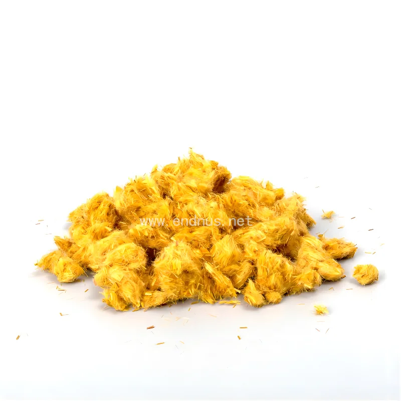 Устойчивая к высоким температурам износостойкая пара арамидная рубленная пряжа для пластиковых