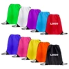 Bolsa con cordón y logo personalizado