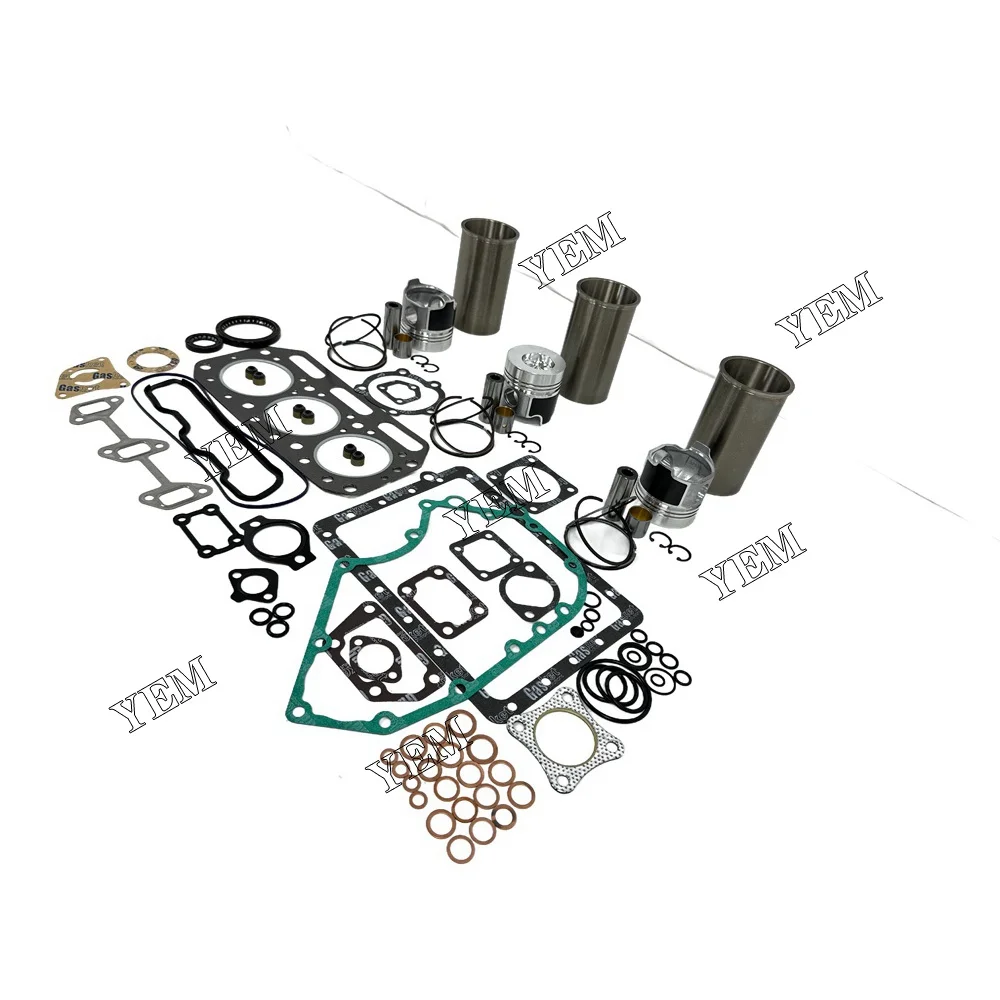 Overhaul Kit With Gasket Set Fit for Yanmar 3T75HLE Engine 4