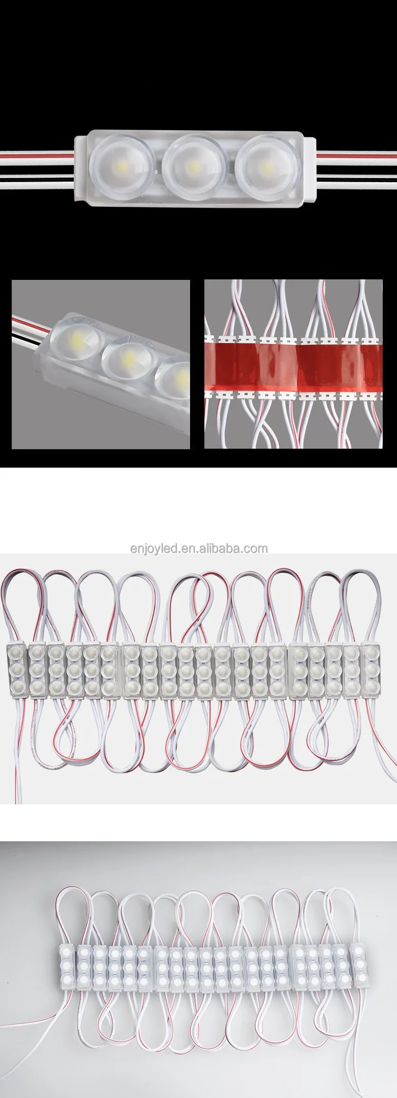 LED Mini 30.2x9.6mm Small Injection Molding Module 12V Waterproof ...
