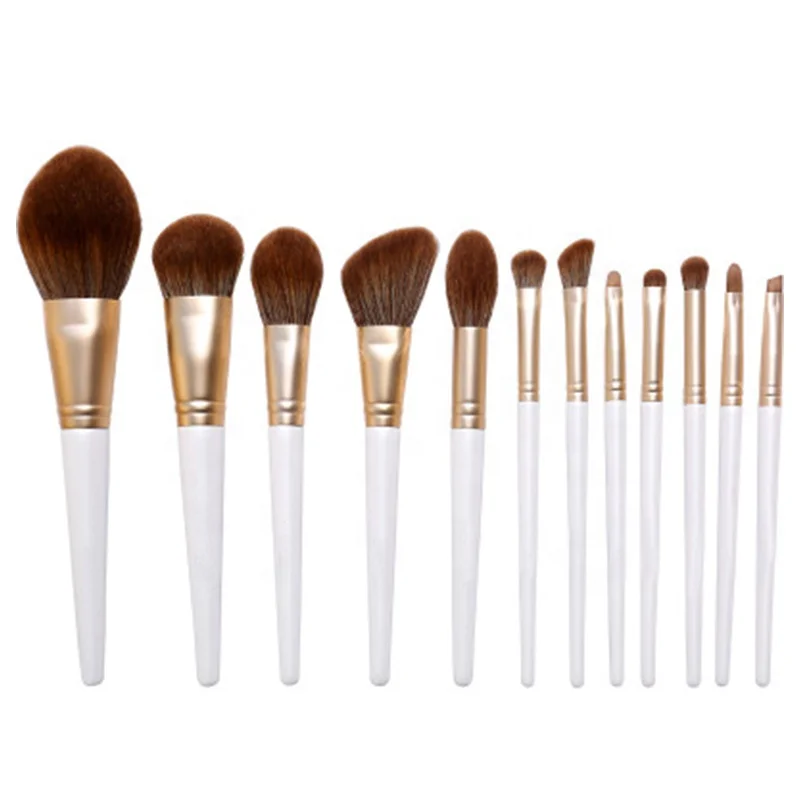 Kustom Grosir Sampel Gratis 12 Pcs Private Label China Makeup Brushes Set Buy 12 Pcsmakeup Brush Set Makeup Brush Set Kuas Kosmetik Product On Alibaba Com