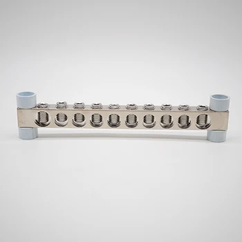 Customizable Auto-Motive Cable Terminals Copper Bar Lugs with Nickel Plating Crimp Wire Connector Cable Lugs Terminal Block
