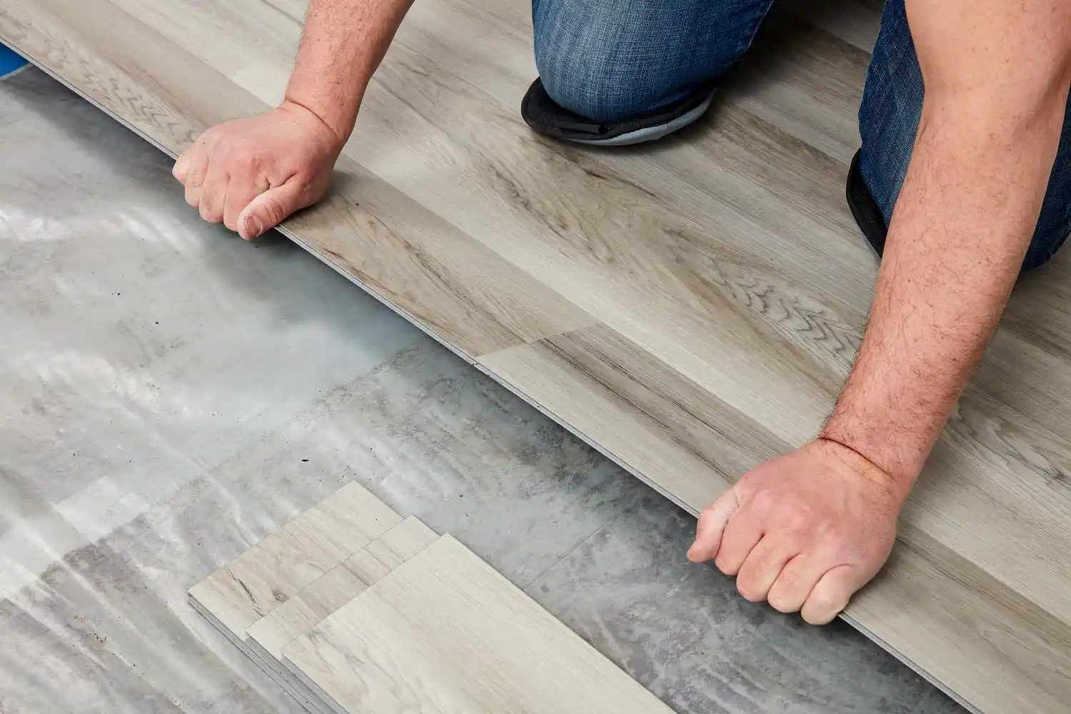 4mm Easy Installation SPC Hybrid Flooring Luxury Rigid SPC Click Vinyl Flooring