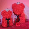 Big red rose bear