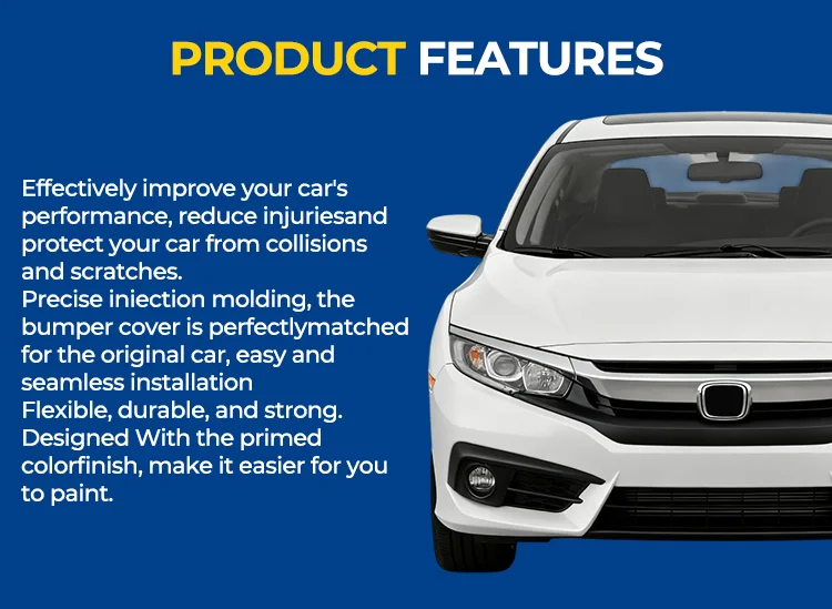 product new chery tiggo 9 front bumper replacement abs plastic high quality universal fitment auto body decoration part-2