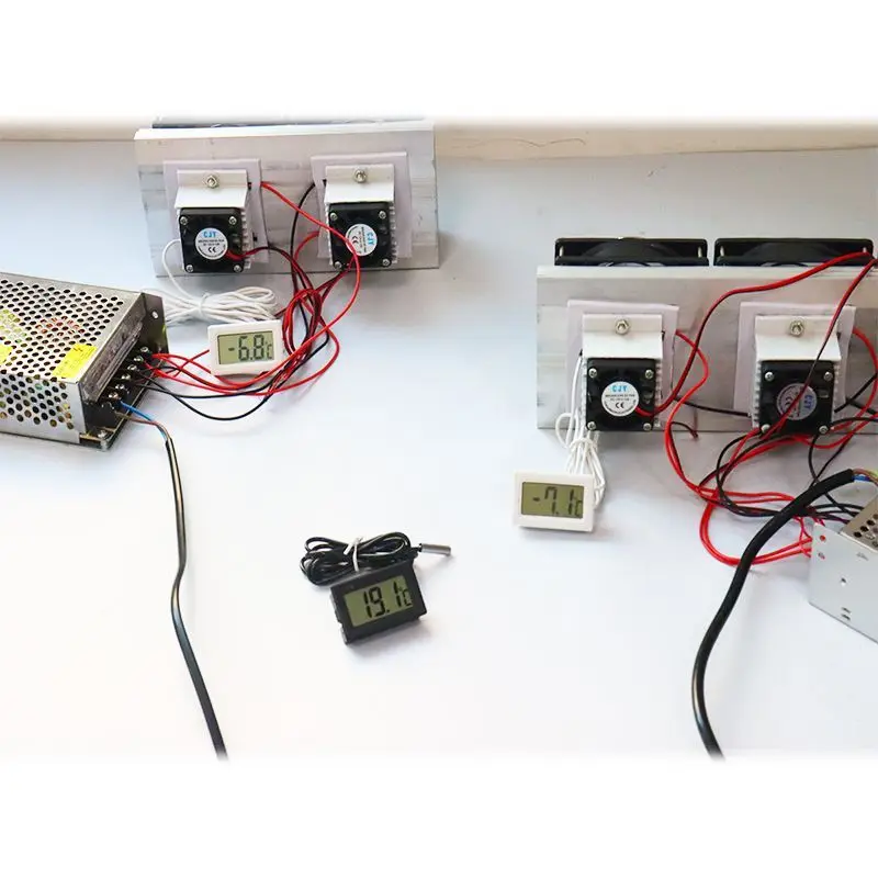 Набор микросхем для охлаждения полупроводника, 12 В, электронный радиатор охлаждения, набор 12706 для холодильника