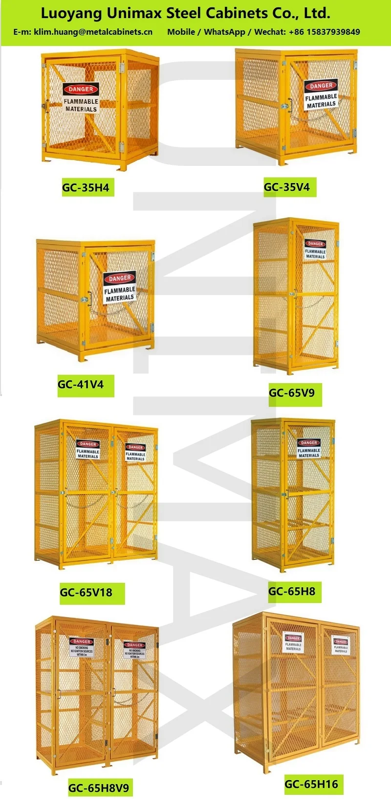 Mesh Flamable Horizontal Steel Wire Mesh Flammable Gas Cylinder Storage Cage Cabinet ...