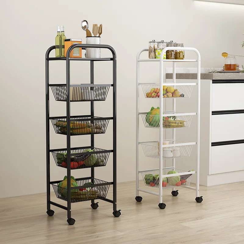 Kitchen Fruit Rack Rotatable Fruits Racks Vegetable For Storage Holders ...