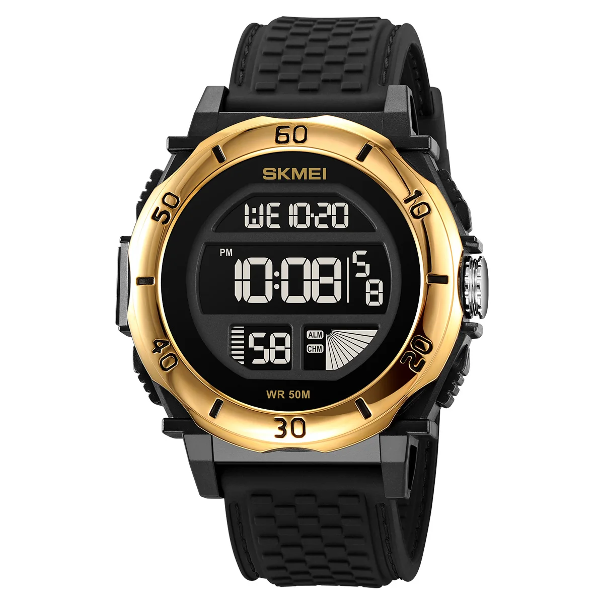 Skmei Factory 2099 Custom Dial Black 50m Waterproof Watches Chrono
