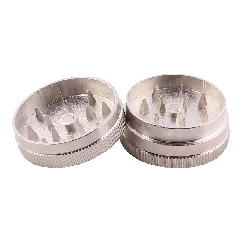 Futeng Custom Metal Small Herb Spice Grinder 2 Layers Zinc Alloy