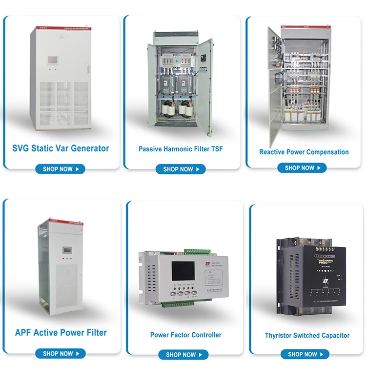 Outdoor Type Substation 11kv 33kv Kvar Harmonic Filter Capacitor Bank