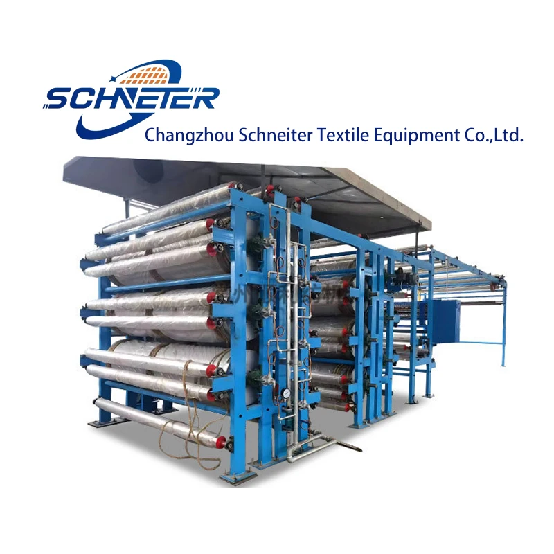 Schneiter Semi-Automatic Cloth Dryer Machine Pump Bearing Motor 10KW 380V 10-50m/min Capacity Drying Curing Textile Fabrics