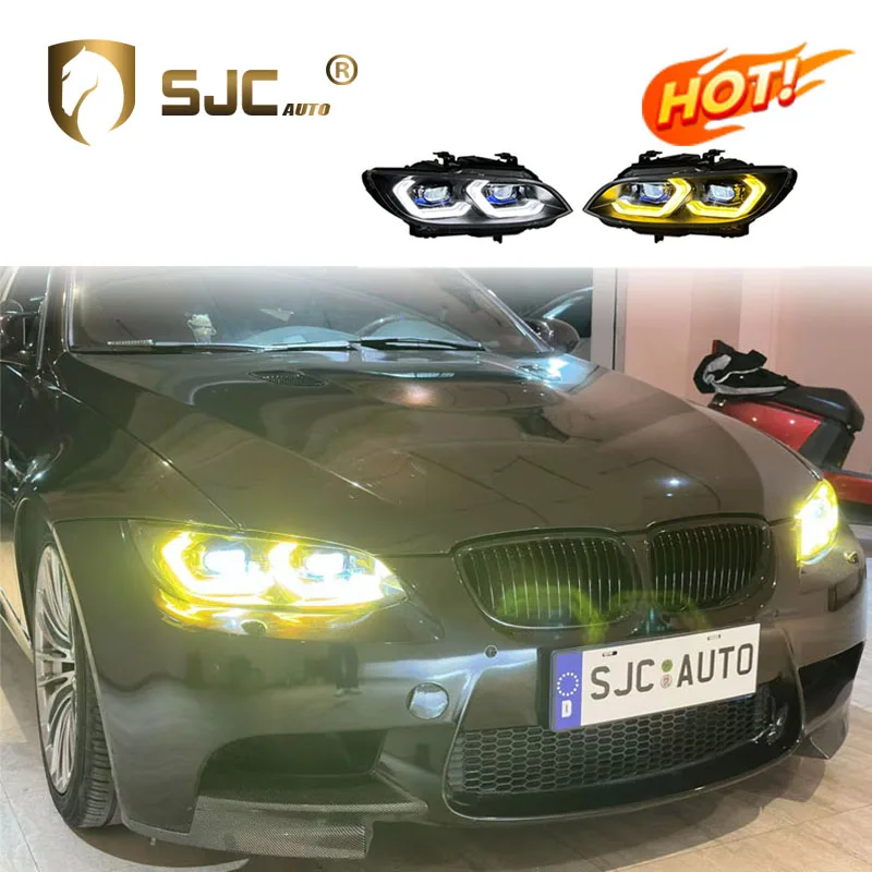 Sjc Bmw 3 Series E92 Led Daytime Running Lights Headlight Assembly Oem