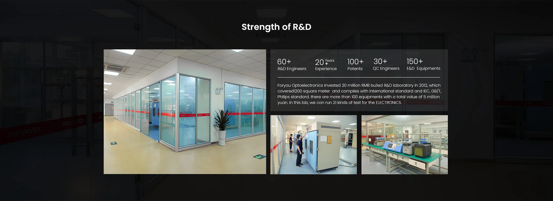 Huizhou Foryou Optoelectronics Technology Co., Ltd.