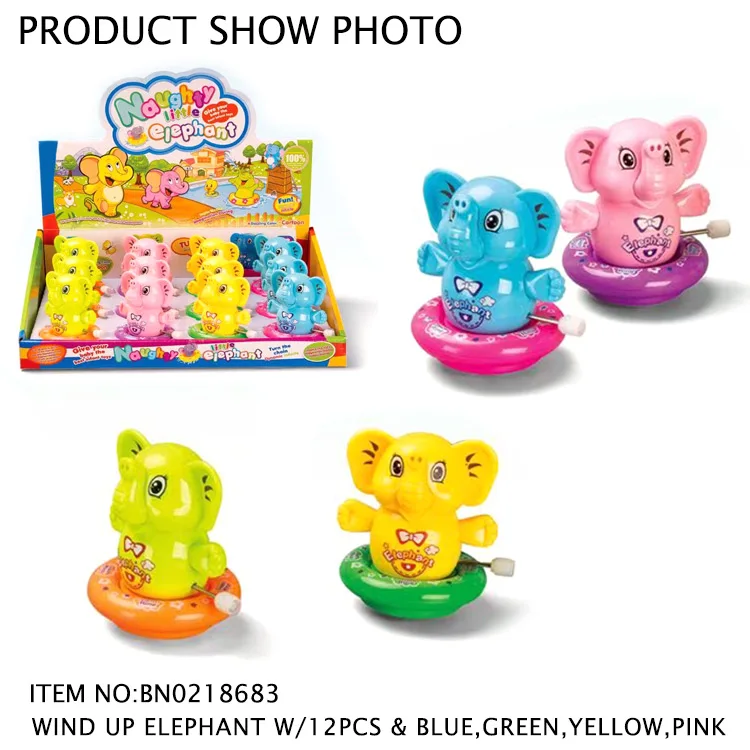 Животные, детская игрушка, мультяшный слон, заводные игрушки