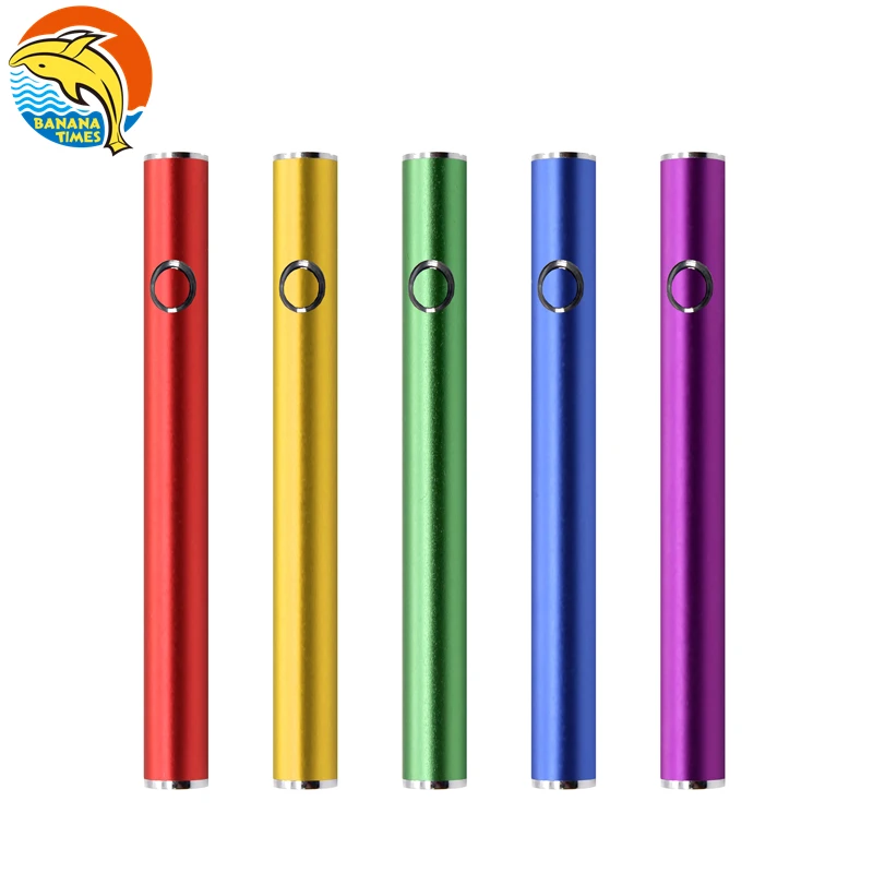 S105 -USB variable voltage cbd vap battery free packaging case 380mah button control preheating vape cartridge battery