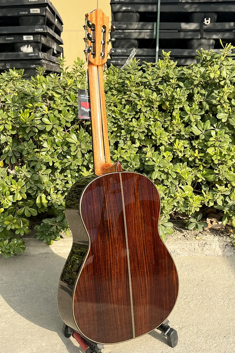 Aiersi Luthier製のオールソリッドAAA独逸スプルースクラシックギター