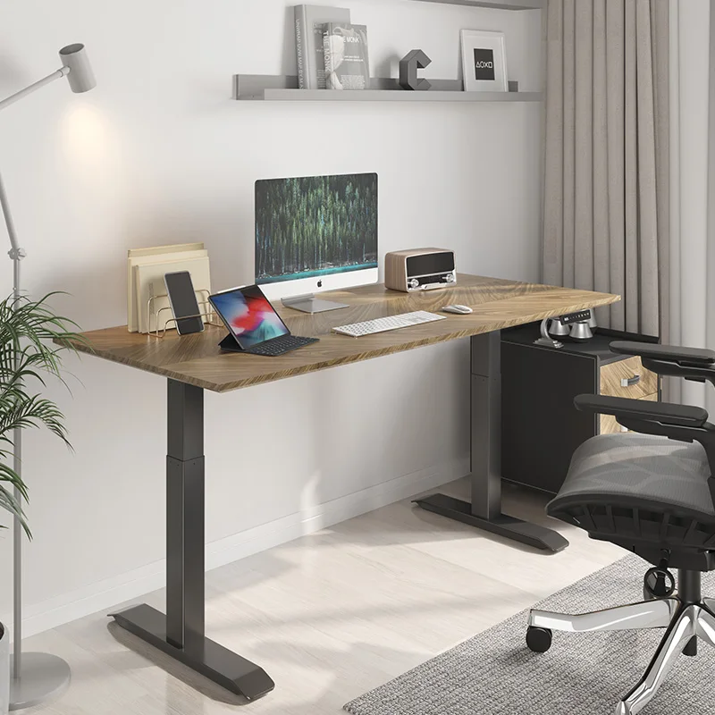 Домашний Офисный Компьютерный стол оптовая продажа OEM Электрический подъемный стол рама сидеть песок Регулируемый стоячий стол