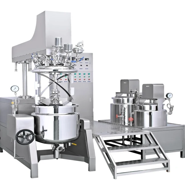 Косметический миксер слизи улитки машина вакуумная эмульсионная Миксер с гидравлический