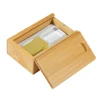 Golden with Carbonized Bamboo box
