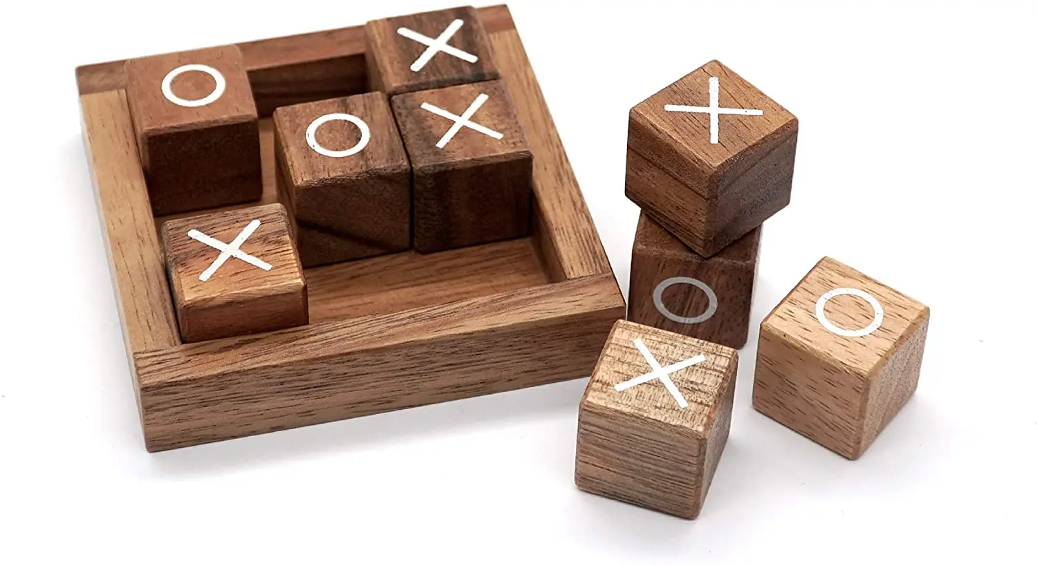 Craft Lyrics 5x5 Wood Tic Tac Toe - Coffee Table Puzzle Living