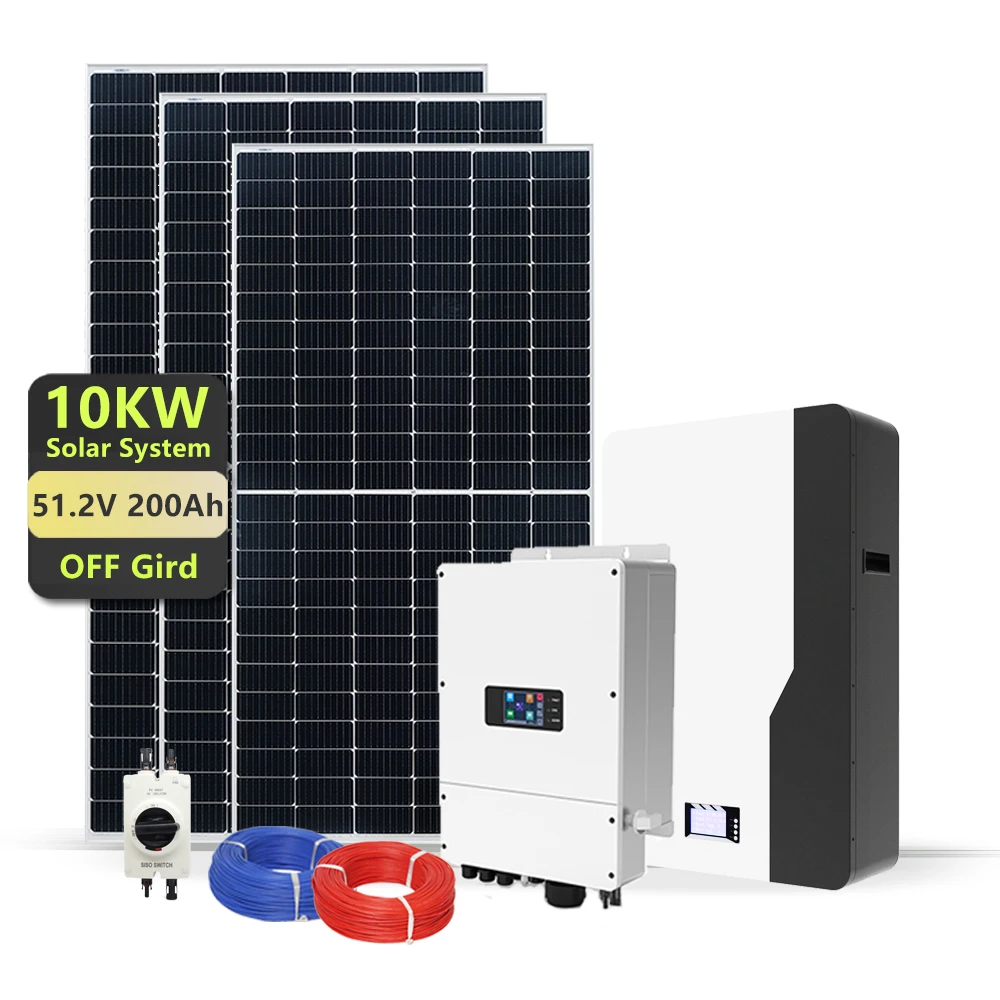 Firsola China Solar Energy Panel System Kit 10000w Home Solar Panel Kit ...