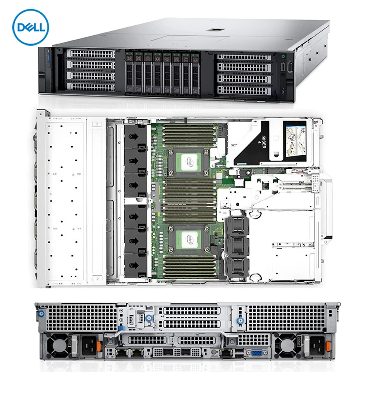 Dell Poweredge R750 2u Rack Server For Computer Server System Network R750xs Storage Server 6768