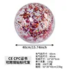 Rose gold sequin (60cm before inflation, 40cm after inflation)