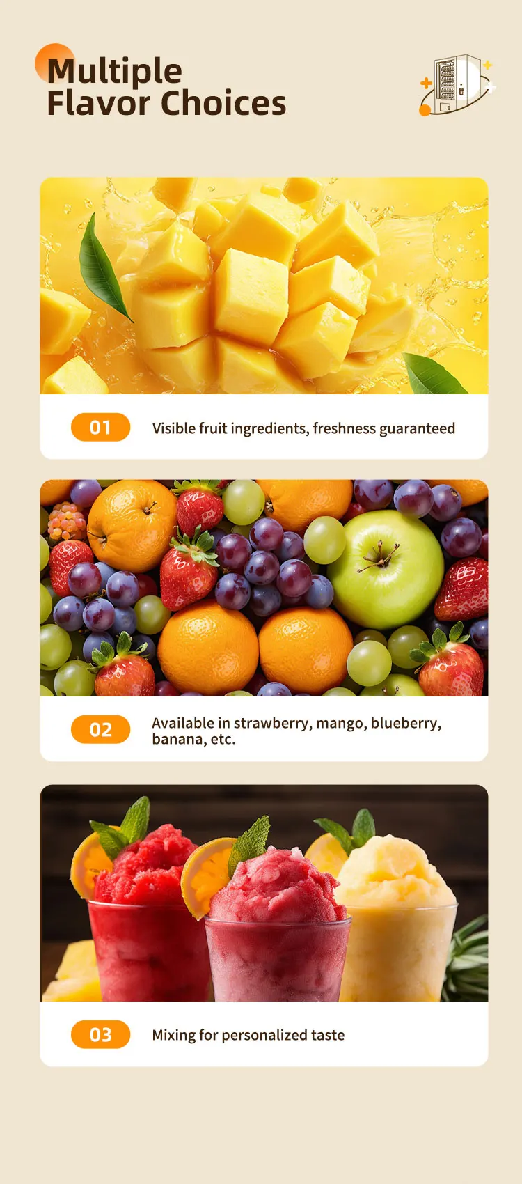 vendlife self service frozen fruit smoothie blend vending machine and cooling smoothie slushy vending machine-6