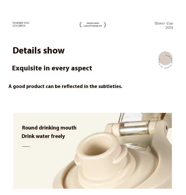 750ml Portable Clear Plastic Water Bottle with Filter for Outdoor Travel Gym Sports Cycling Camping